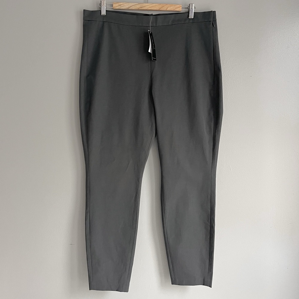 Banana Republic Factory Devon Legging Womens 16 Gray Stretch Work Career NWT